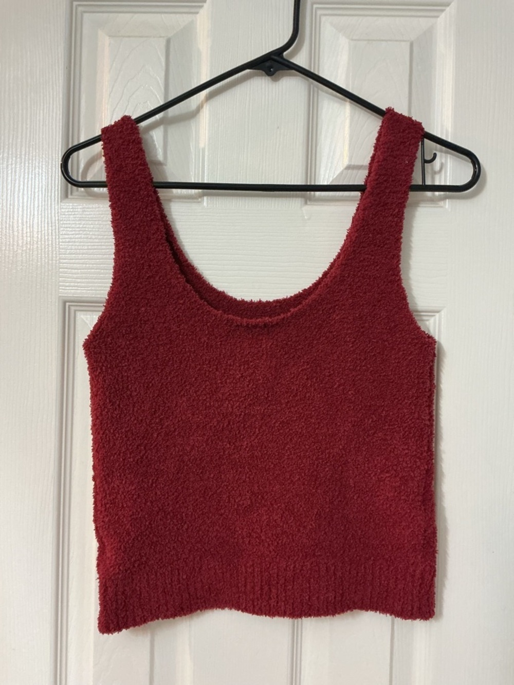 Aerie Marshmallow Cropped Tank Top - Picture 7 of 12